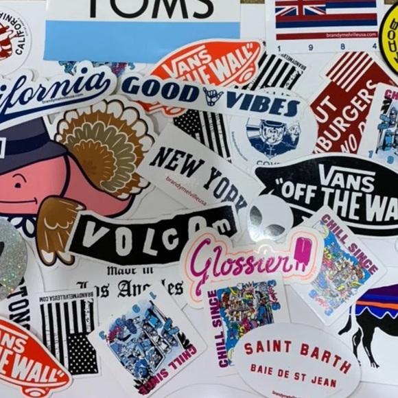 20 RANDOM STICKERS (all real) - Picture 1 of 1